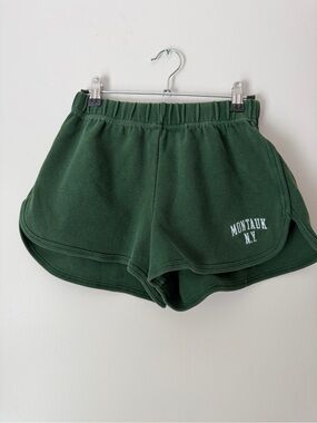 Brandy Melville montauk Forest Green Athletic Shorts